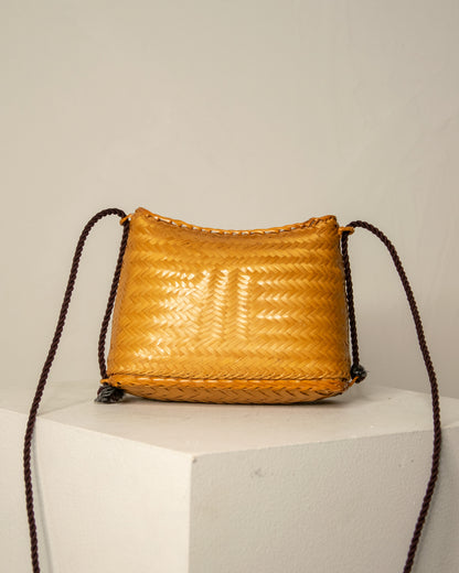 Handwoven Small Basket Bag
