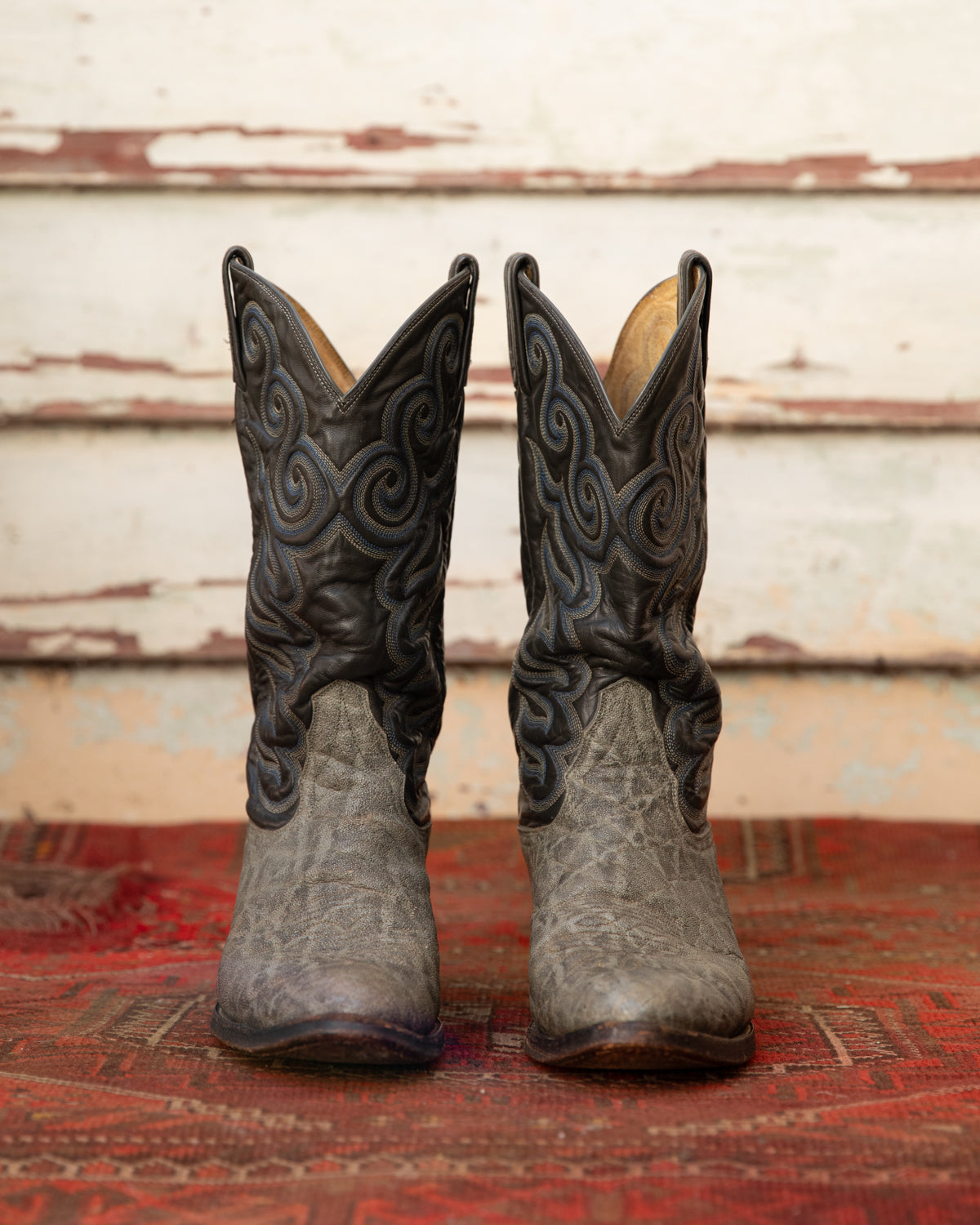 Rare Vintage Elephant Cowboy Boots (M)10