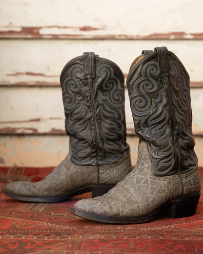 Rare Vintage Elephant Cowboy Boots (M)10